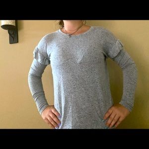Gray sweater